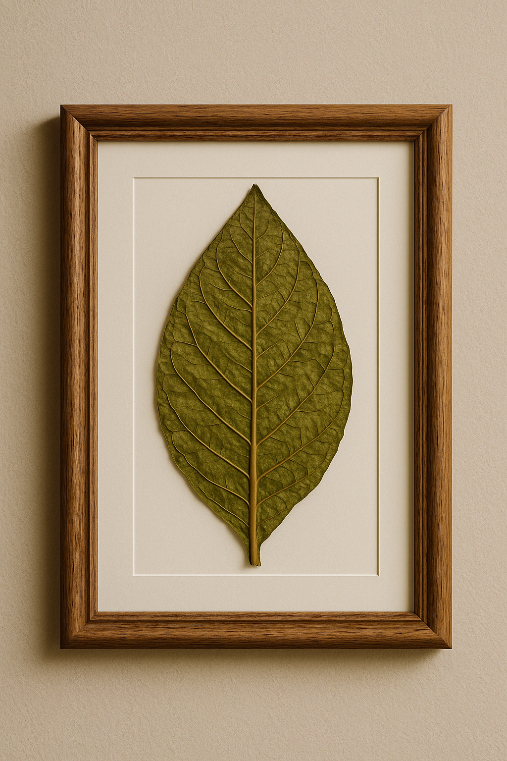 Bild mit Tabakblättern