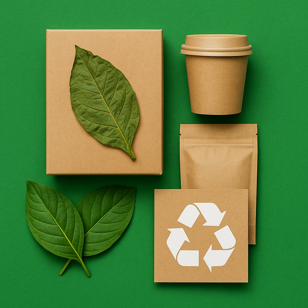 Bild mit Tabakblättern